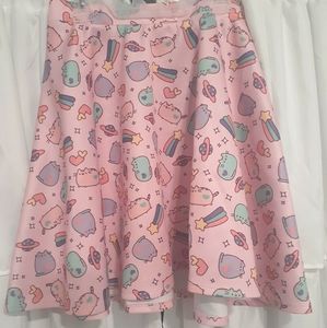 Pusheen space skater skirt